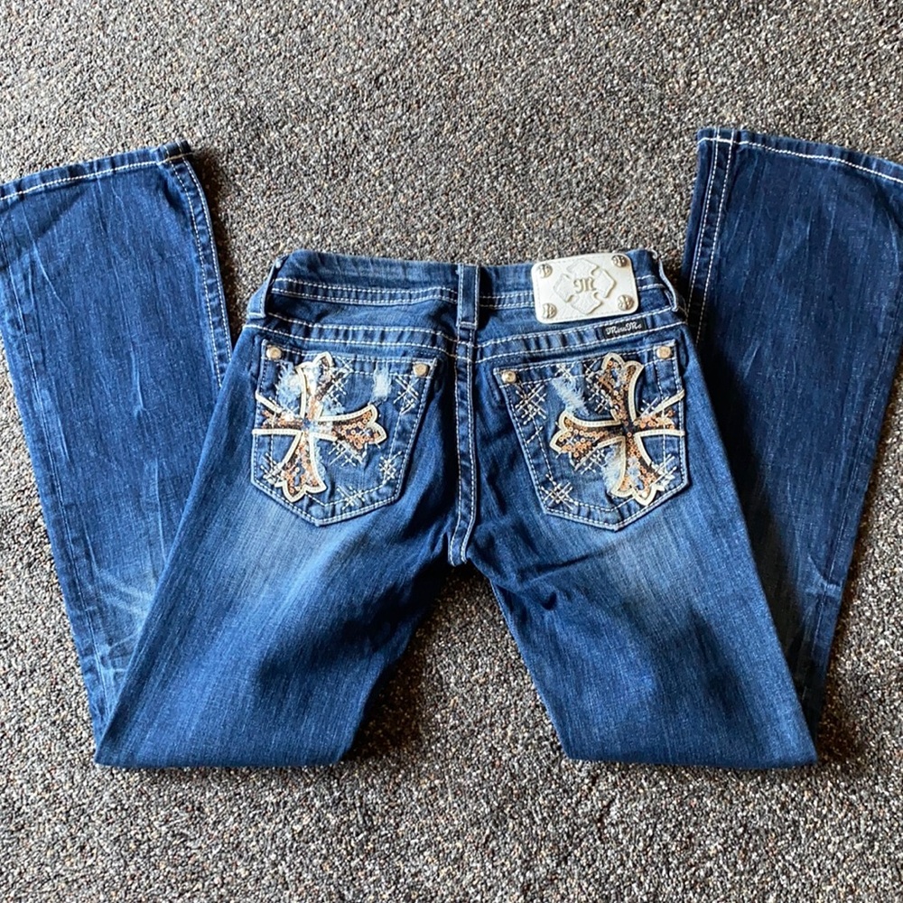 Miss Me jeans size 25 signature boot